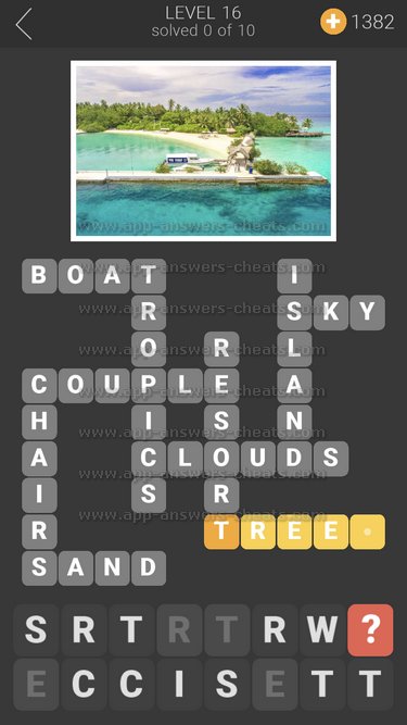 I Love Crosswords 3 Level 16 Answers And Cheats App Answers Cheats