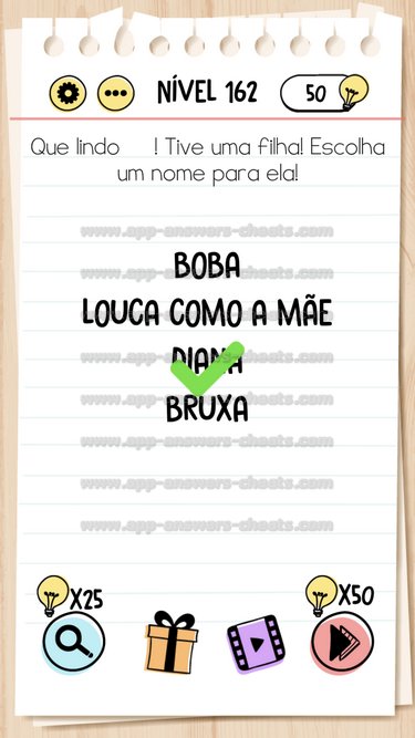 alguém pode me ajudar no nível 165 do brain test?​ 